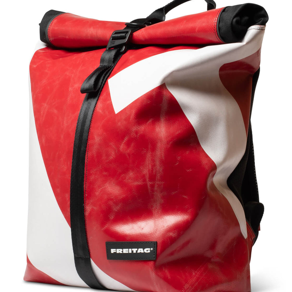 Freitag Backpack Clapton red/white