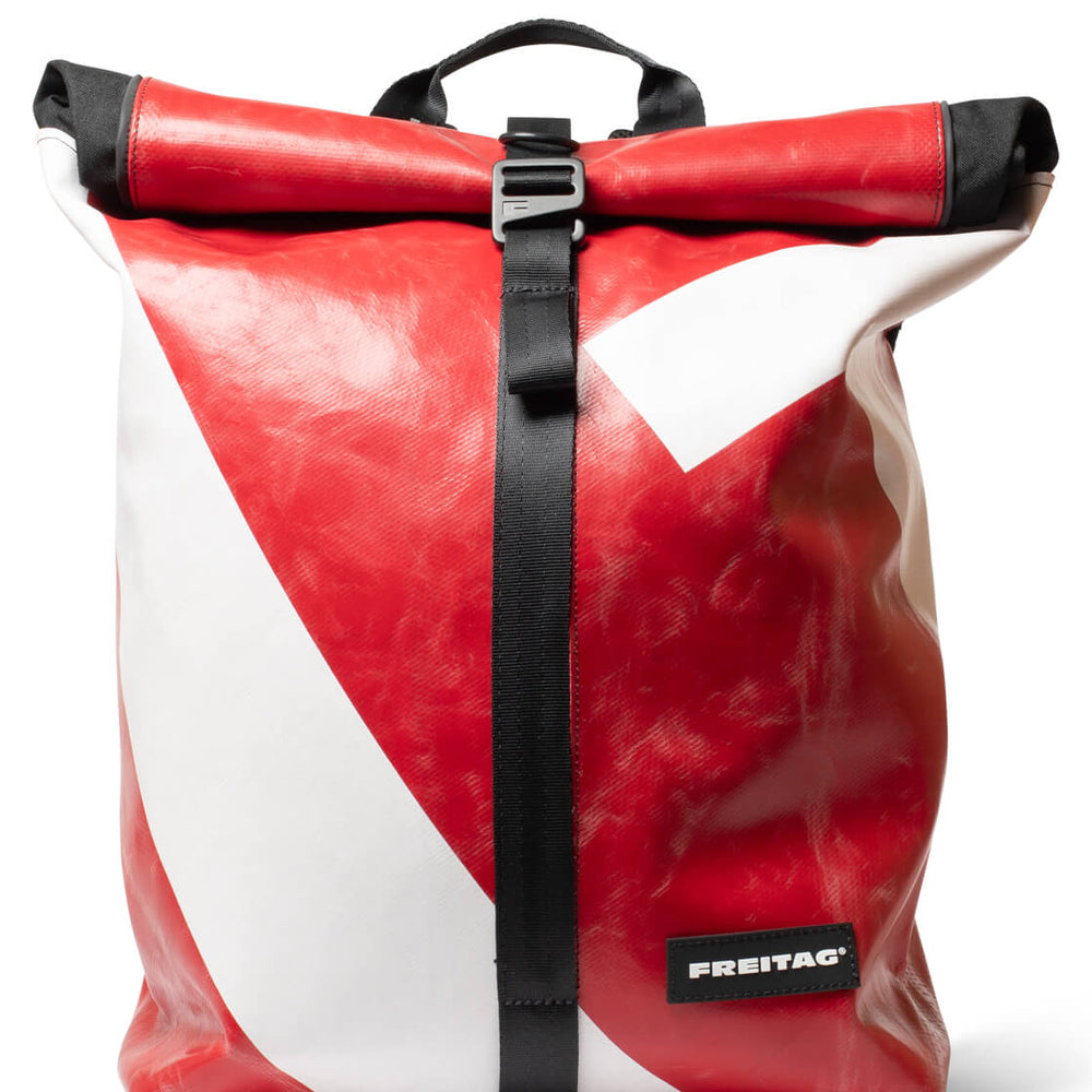Freitag Backpack Clapton red/white
