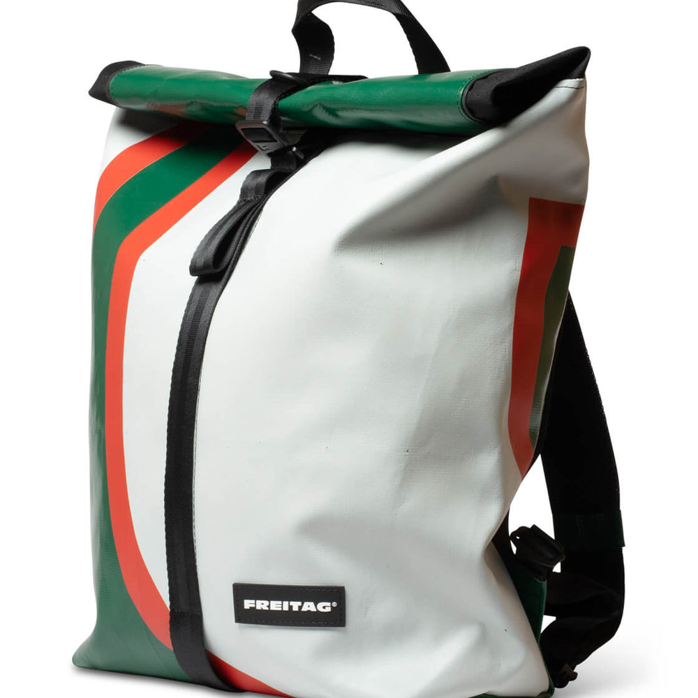 Freitag Backpack Clapton grey/green/red
