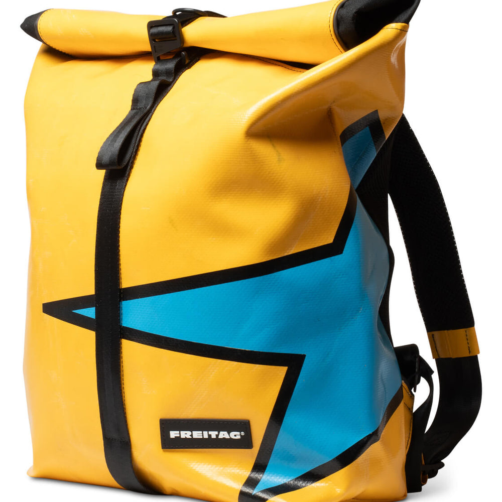 Freitag Backpack Clapton yellow/blue/black