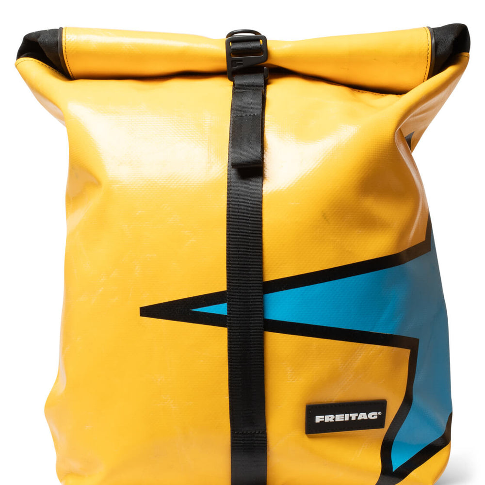 Freitag Backpack Clapton yellow/blue/black