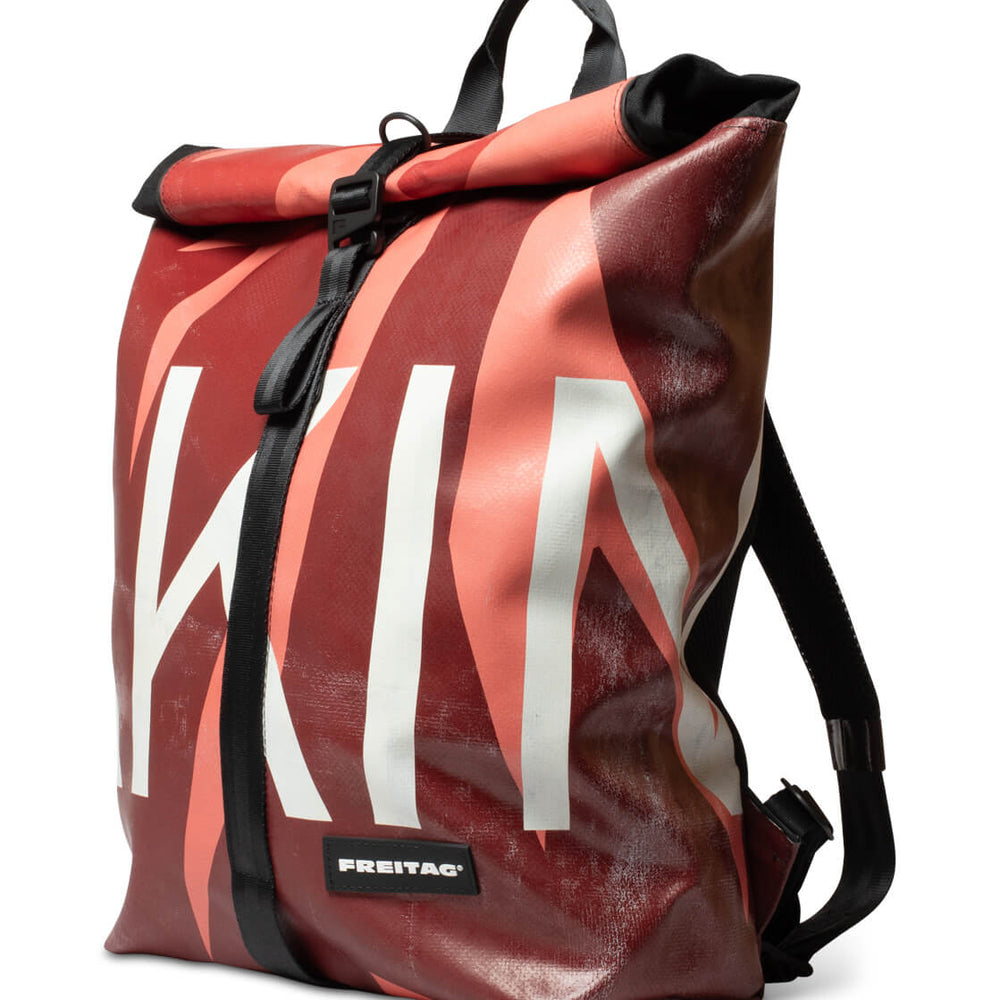 Freitag Backpack Clapton red/pink/white