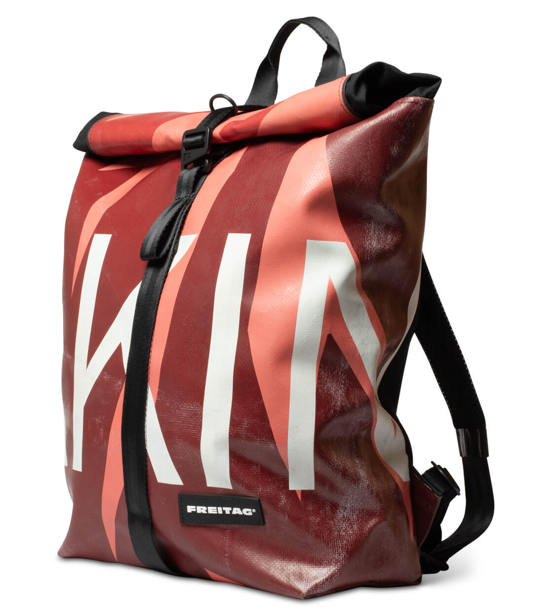 Freitag Backpack Clapton red/pink/white