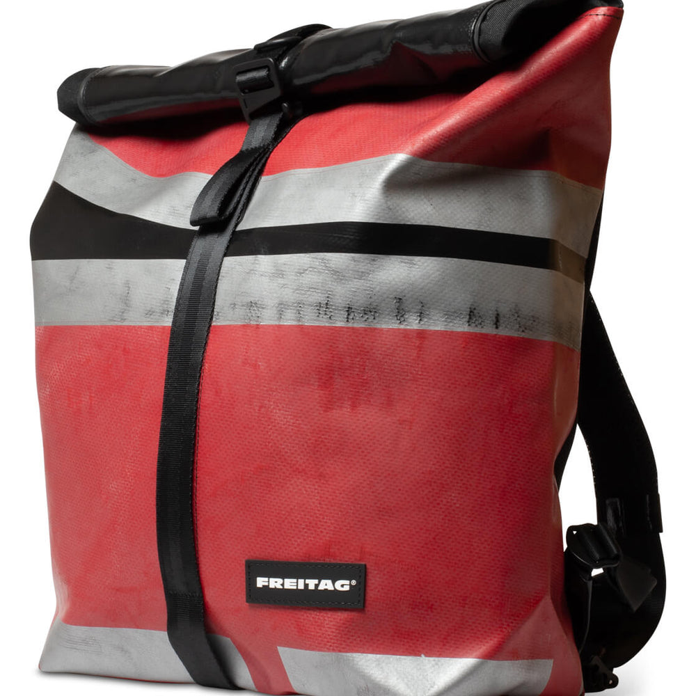 Freitag Backpack Clapton red/black/grey