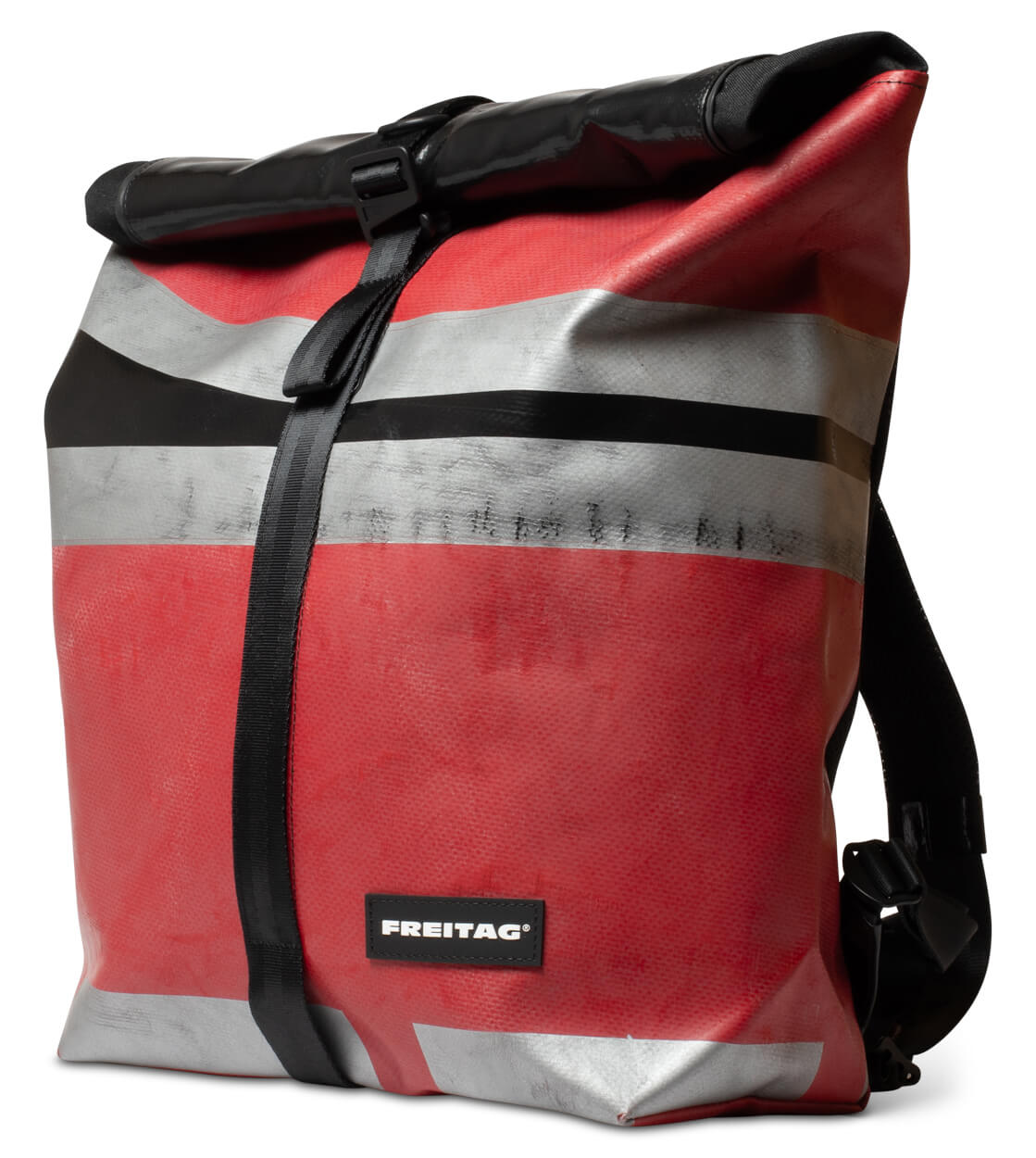 Freitag Backpack Clapton red/black/grey