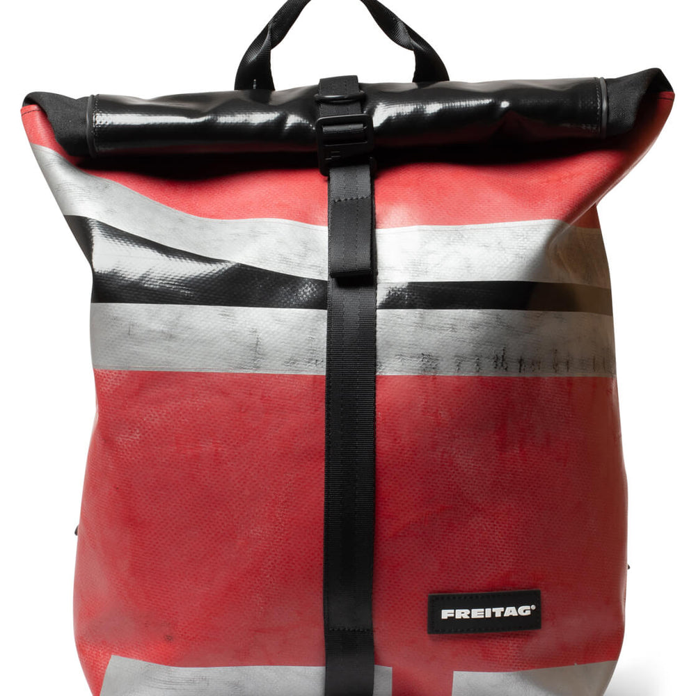 Freitag Backpack Clapton red/black/grey
