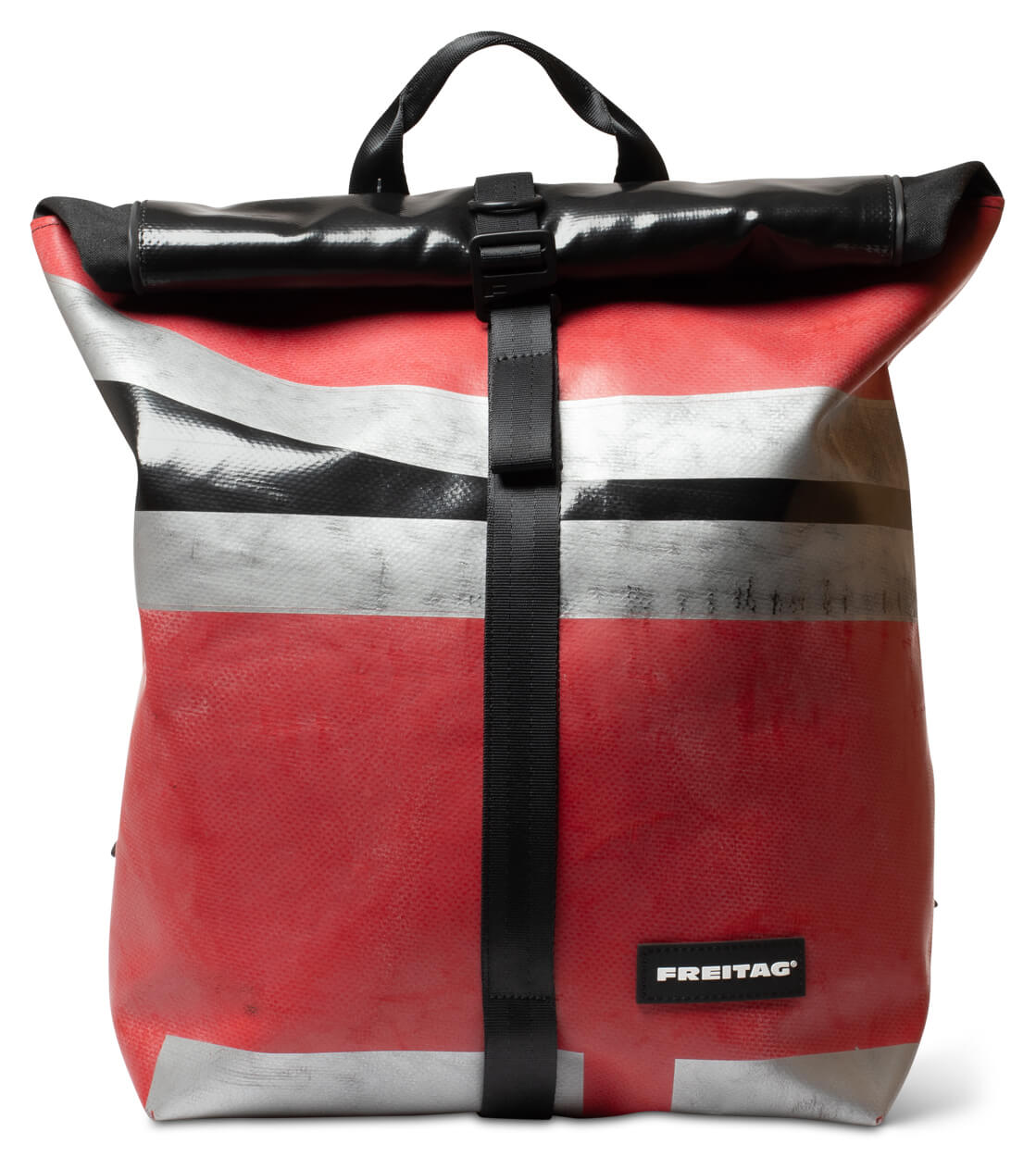 Freitag Backpack Clapton red/black/grey