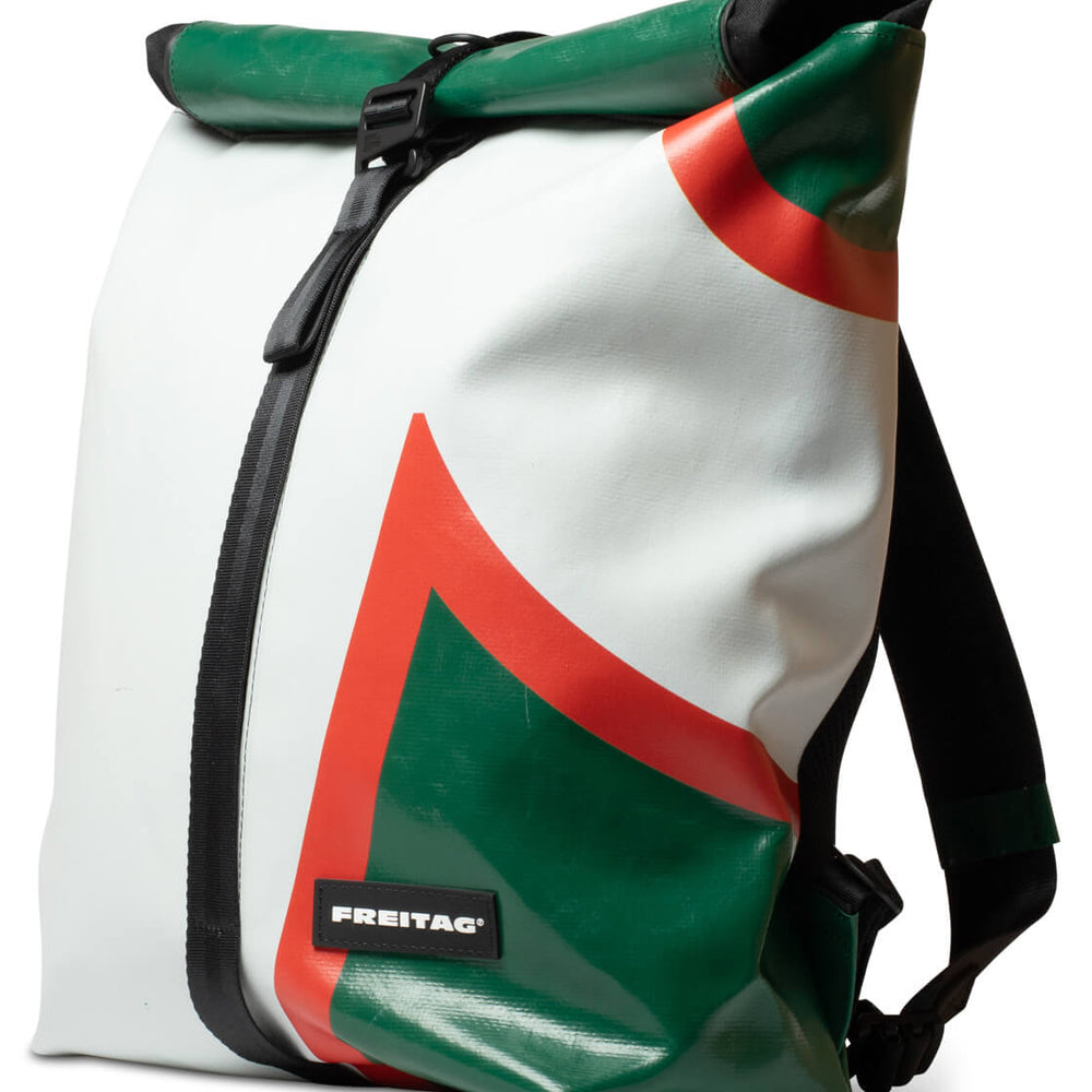 Freitag Backpack Clapton grey/green/red