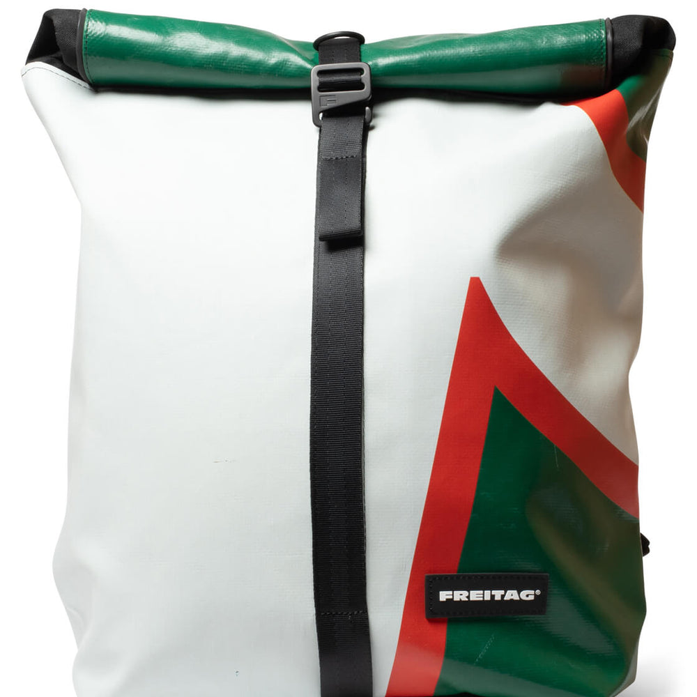 Freitag Backpack Clapton grey/green/red