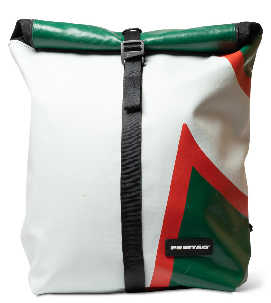 Freitag Backpack Clapton grey/green/red
