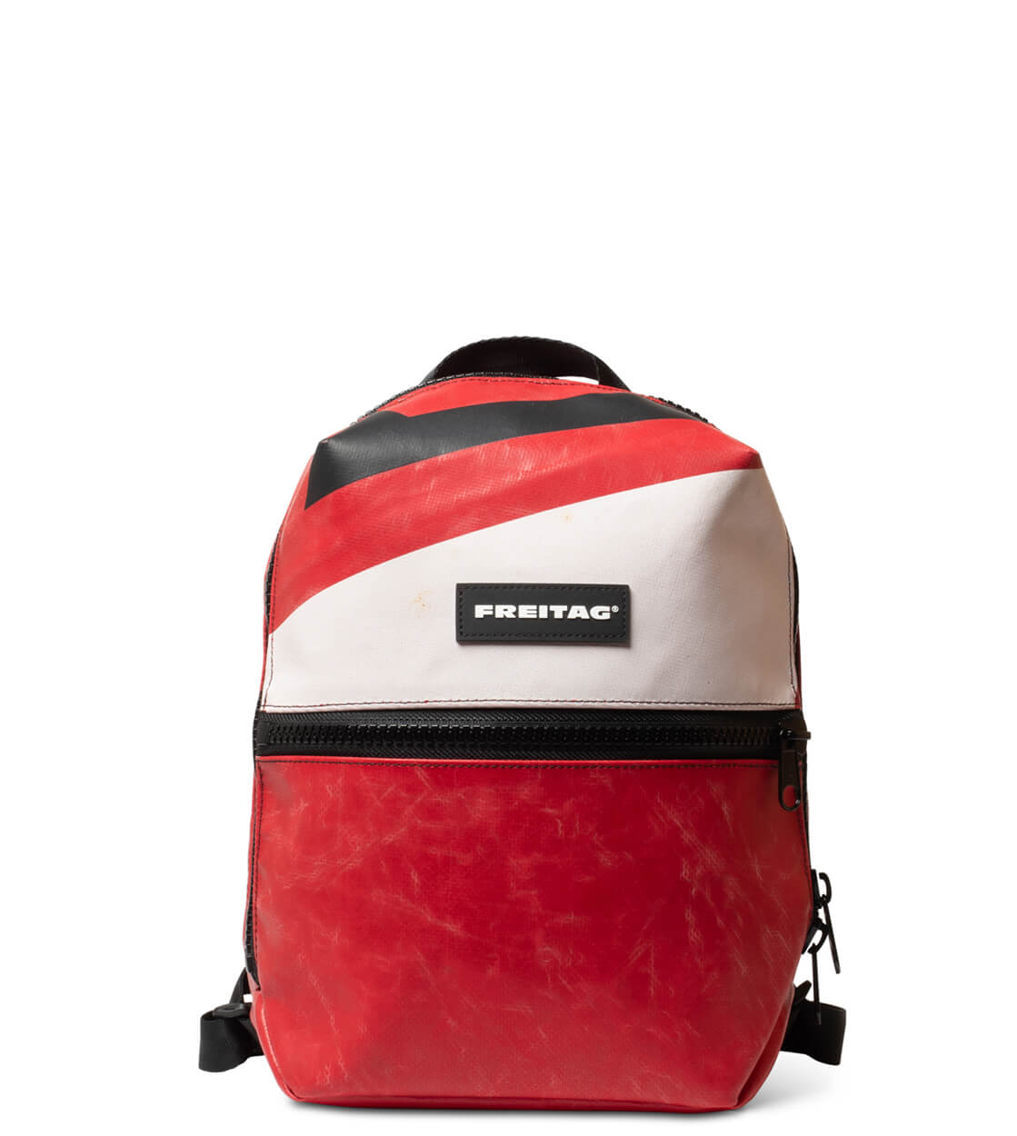 Freitag Backpack Walter red/white/black/black