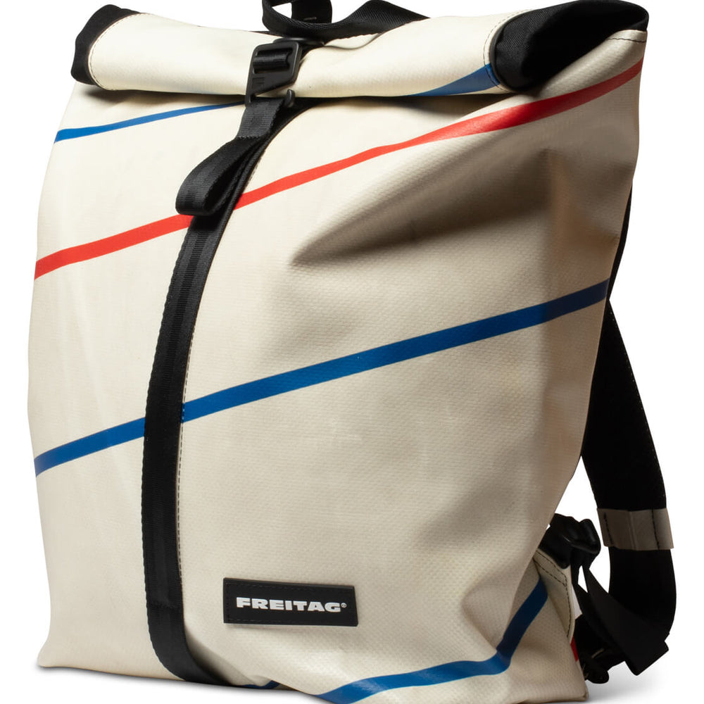 Freitag Backpack Clapton white/blue/red
