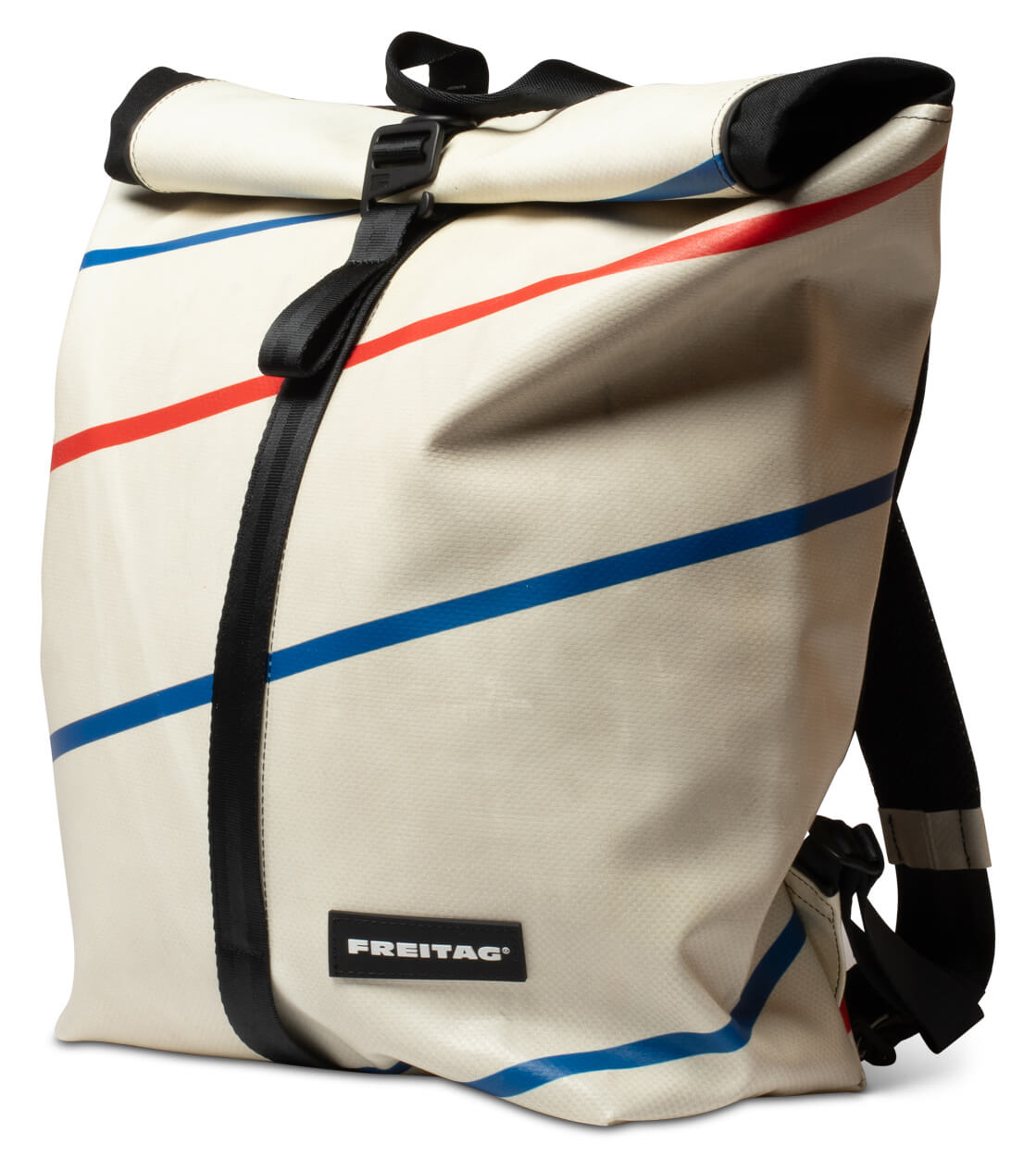 Freitag Backpack Clapton white/blue/red