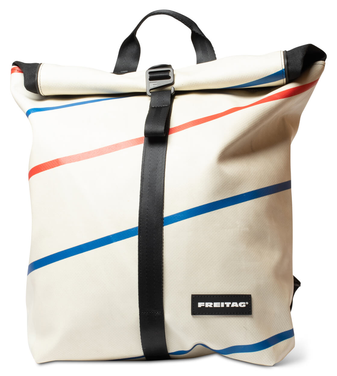Freitag Backpack Clapton white/blue/red