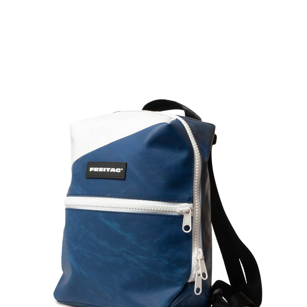 Freitag Backpack Walter blue/white/white