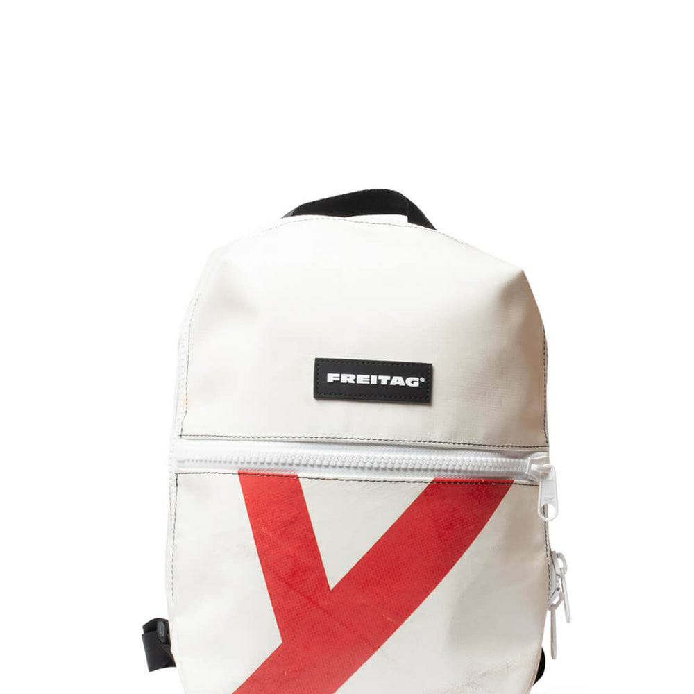 Freitag Backpack Walter white/red/white