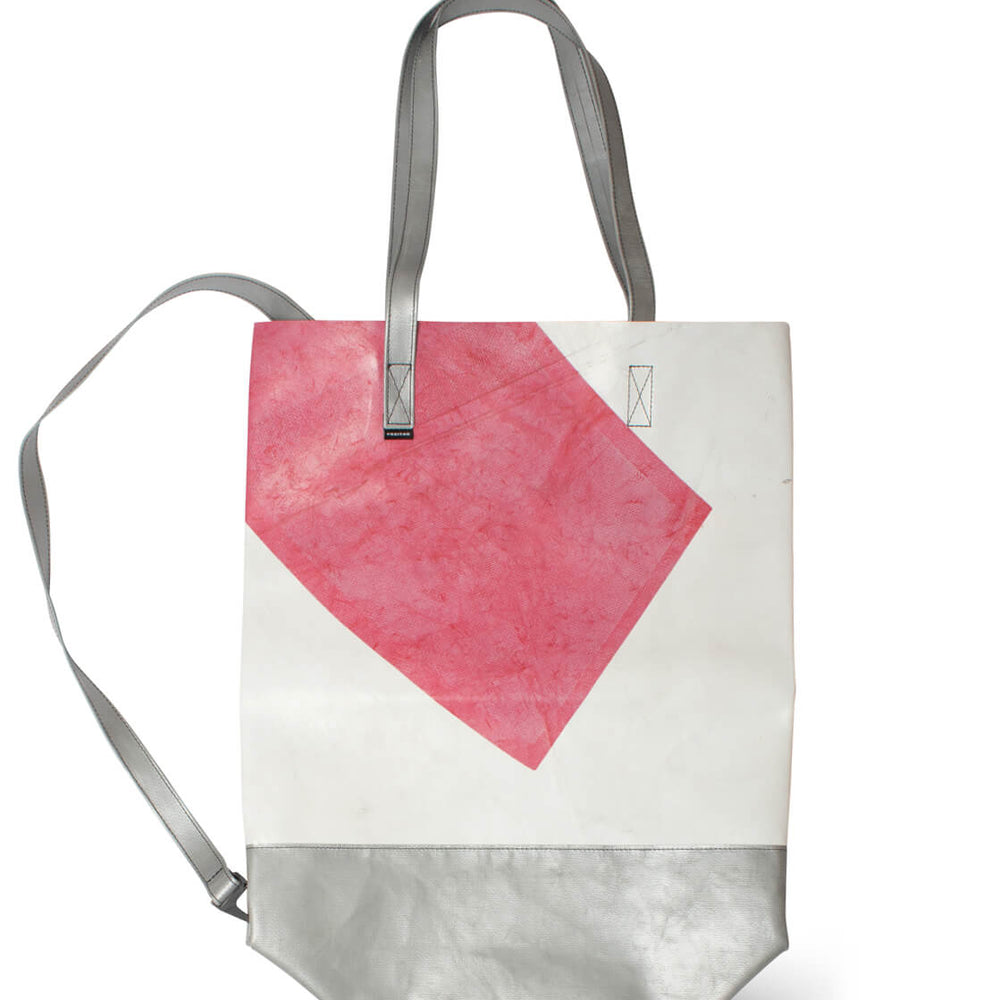 Freitag Bag Julien silver/pink/white