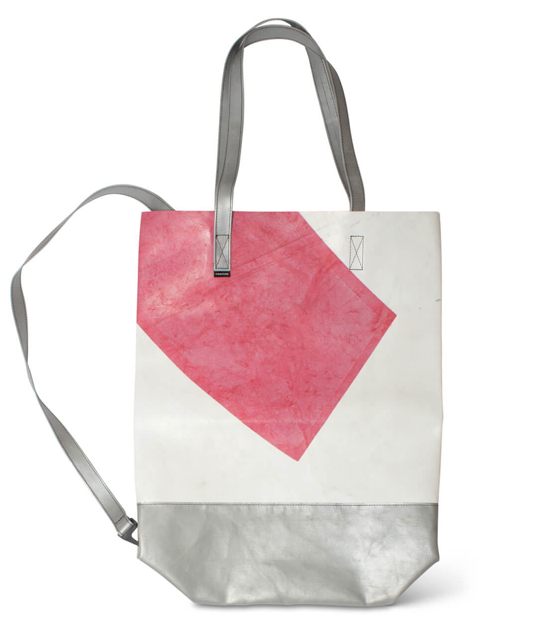 Freitag Bag Julien silver/pink/white