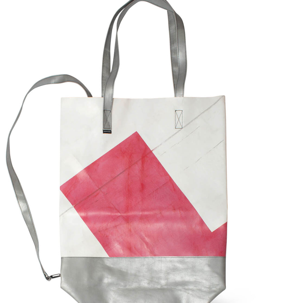 Freitag Bag Julien silver/pink/white