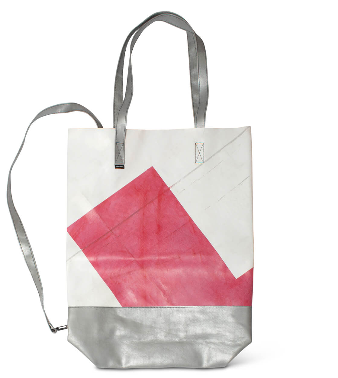 Freitag Bag Julien silver/pink/white