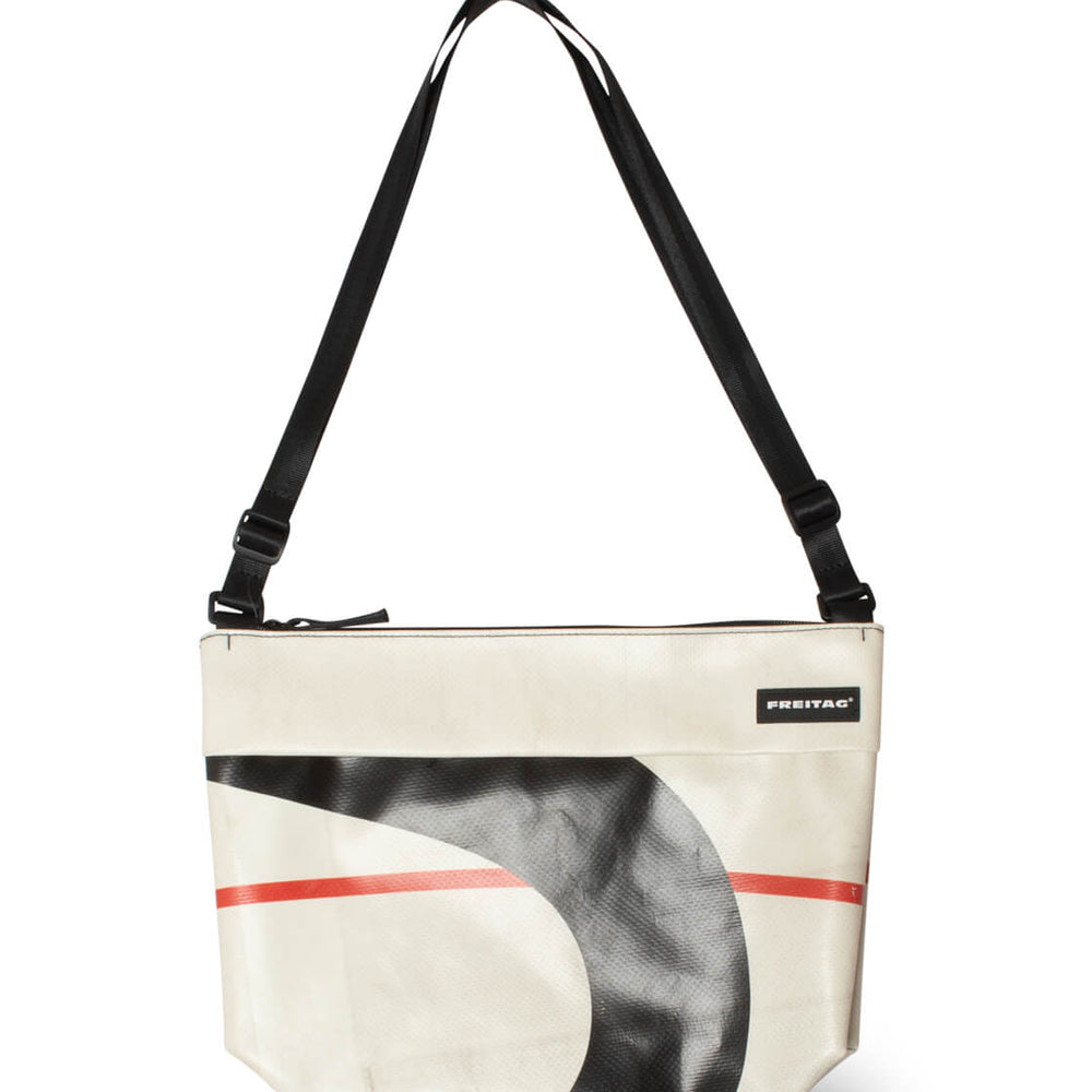 Freitag Bag Lou white/black/red