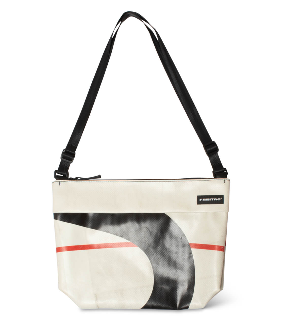 Freitag Bag Lou white/black/red