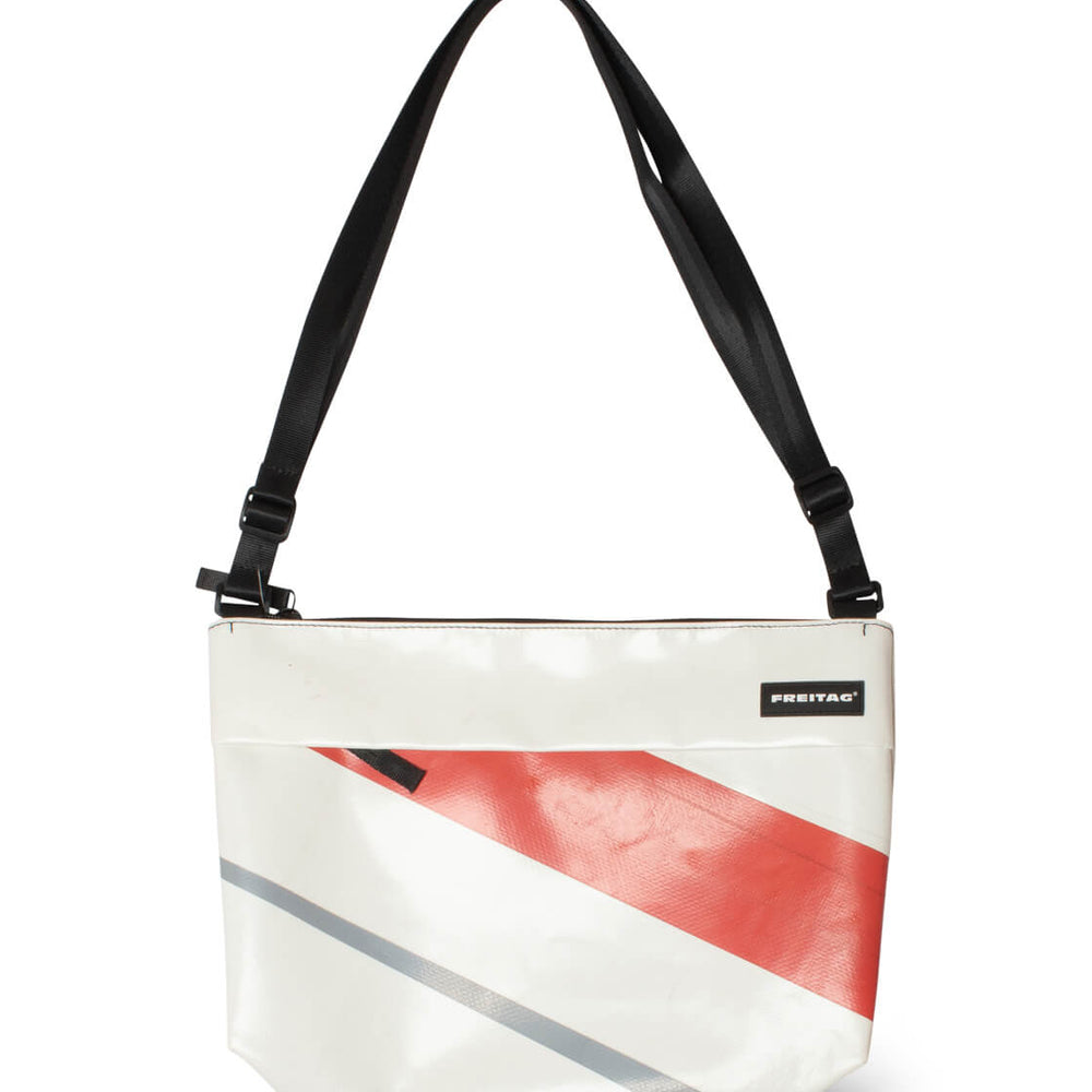 Freitag Bag Lou white/red/grey