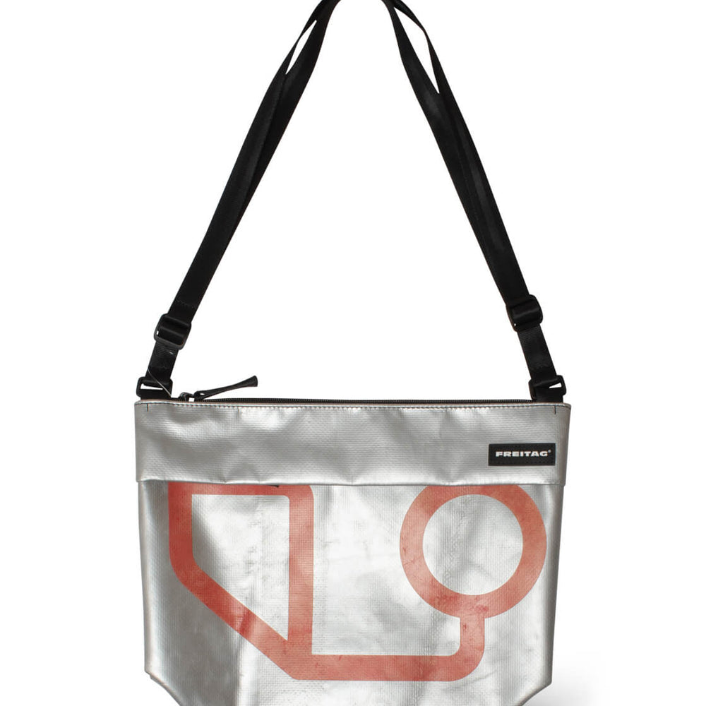 Freitag Bag Lou silver/red