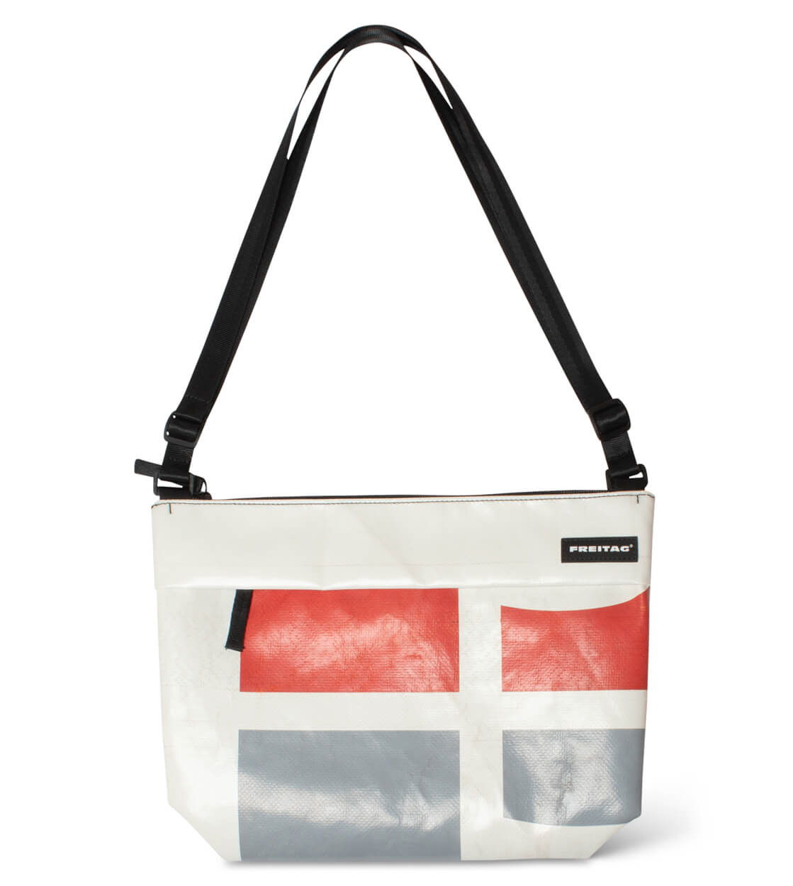 Freitag Bag Lou white/grey/red