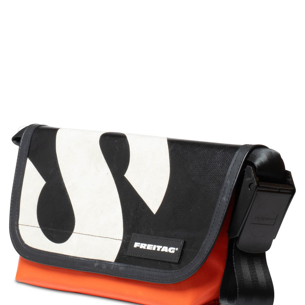 Freitag Bag Hawaii Five-O orange/black/white