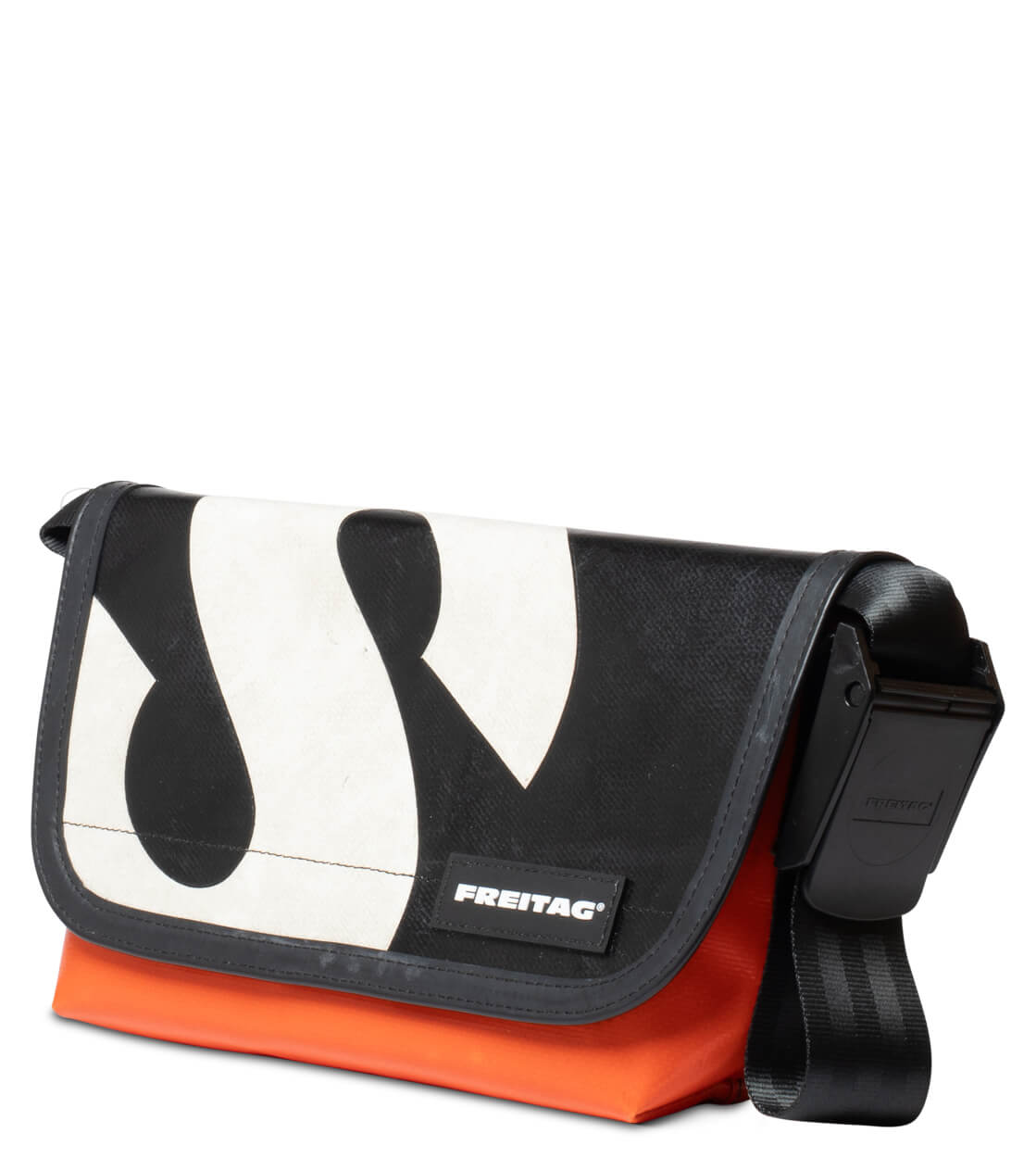 Freitag Bag Hawaii Five-O orange/black/white