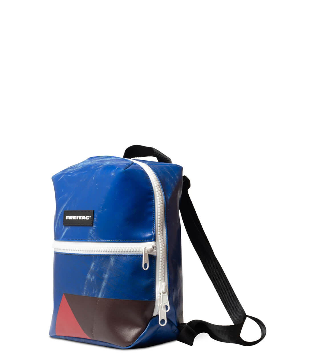 Freitag Backpack Walter blue/brown/red/white