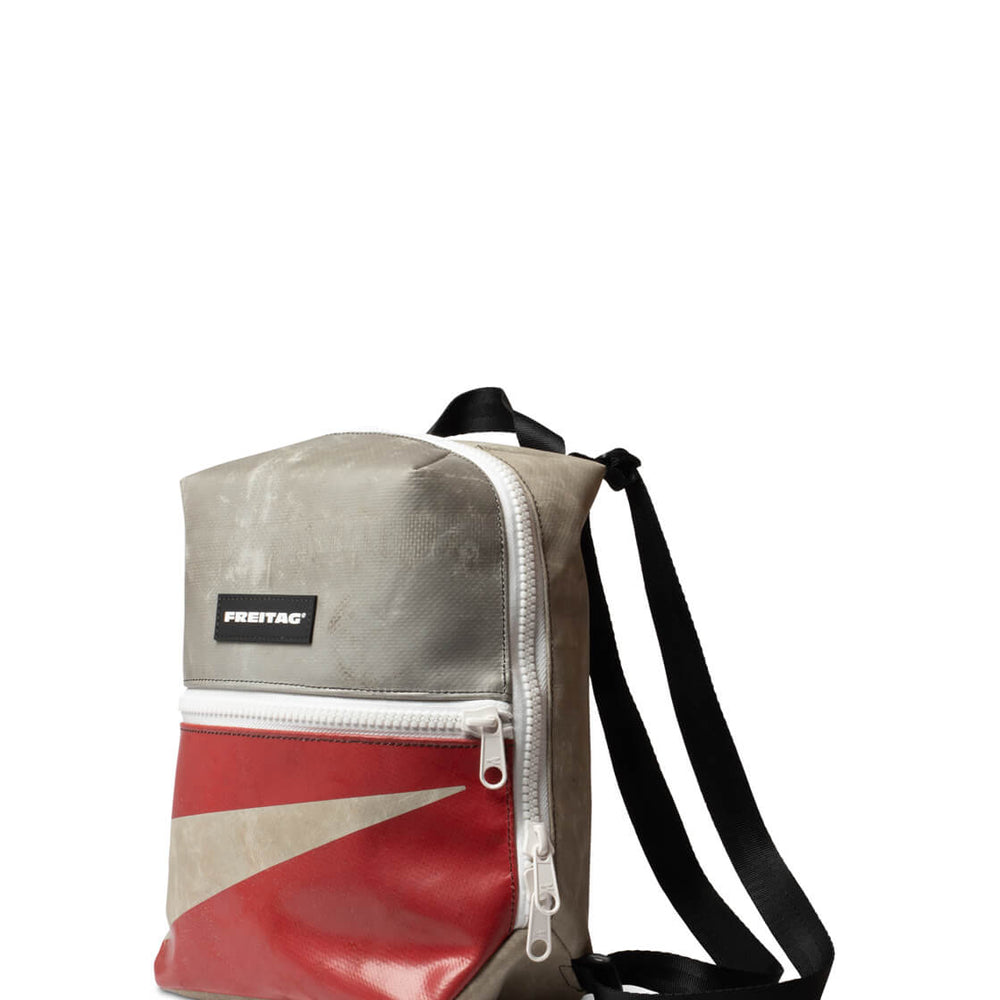Freitag Backpack Walter grey/silver/red/white