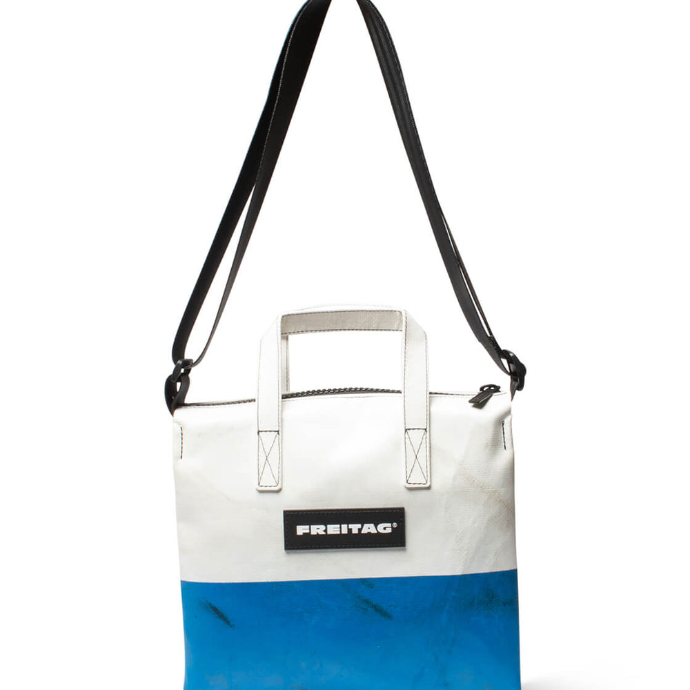 Freitag Bag Ruby white/blue