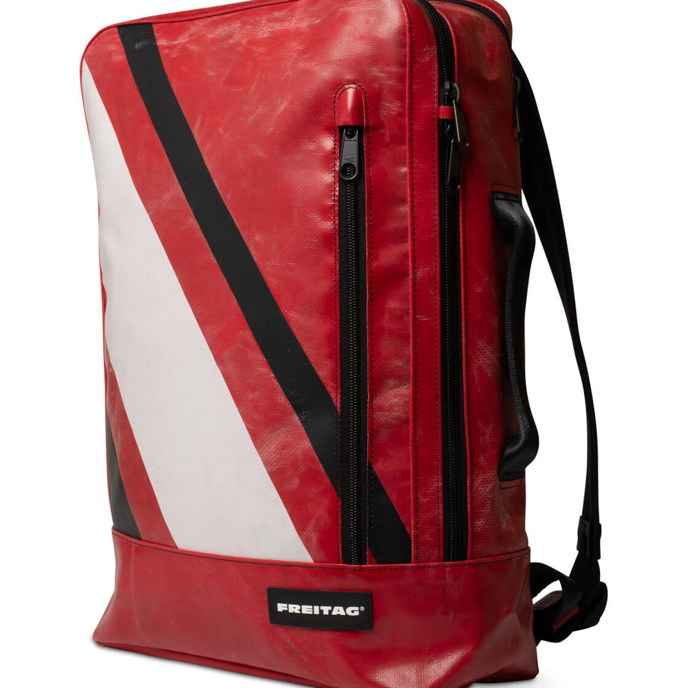 Freitag Backpack Hazzard blue/white