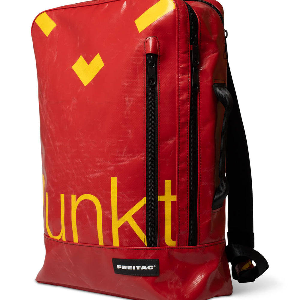 Freitag Backpack Hazzard blue/white