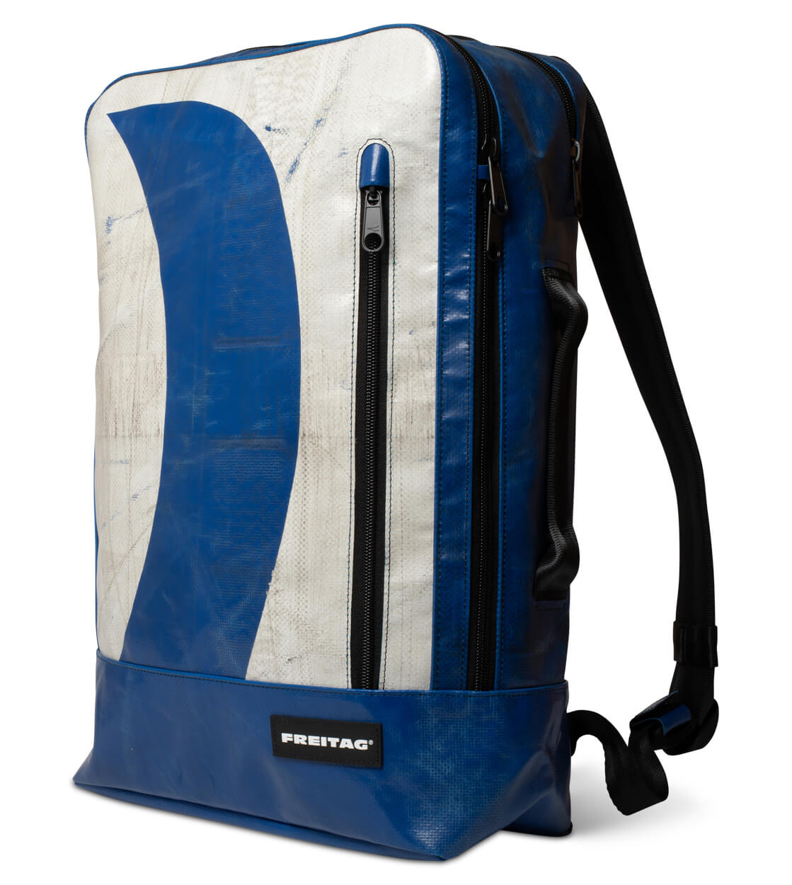 Freitag Backpack Hazzard blue/white