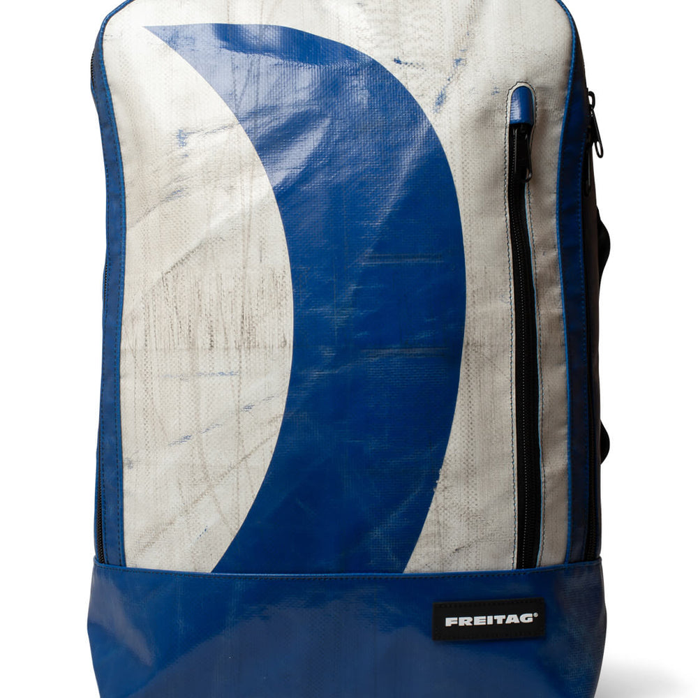 Freitag Backpack Hazzard blue/white