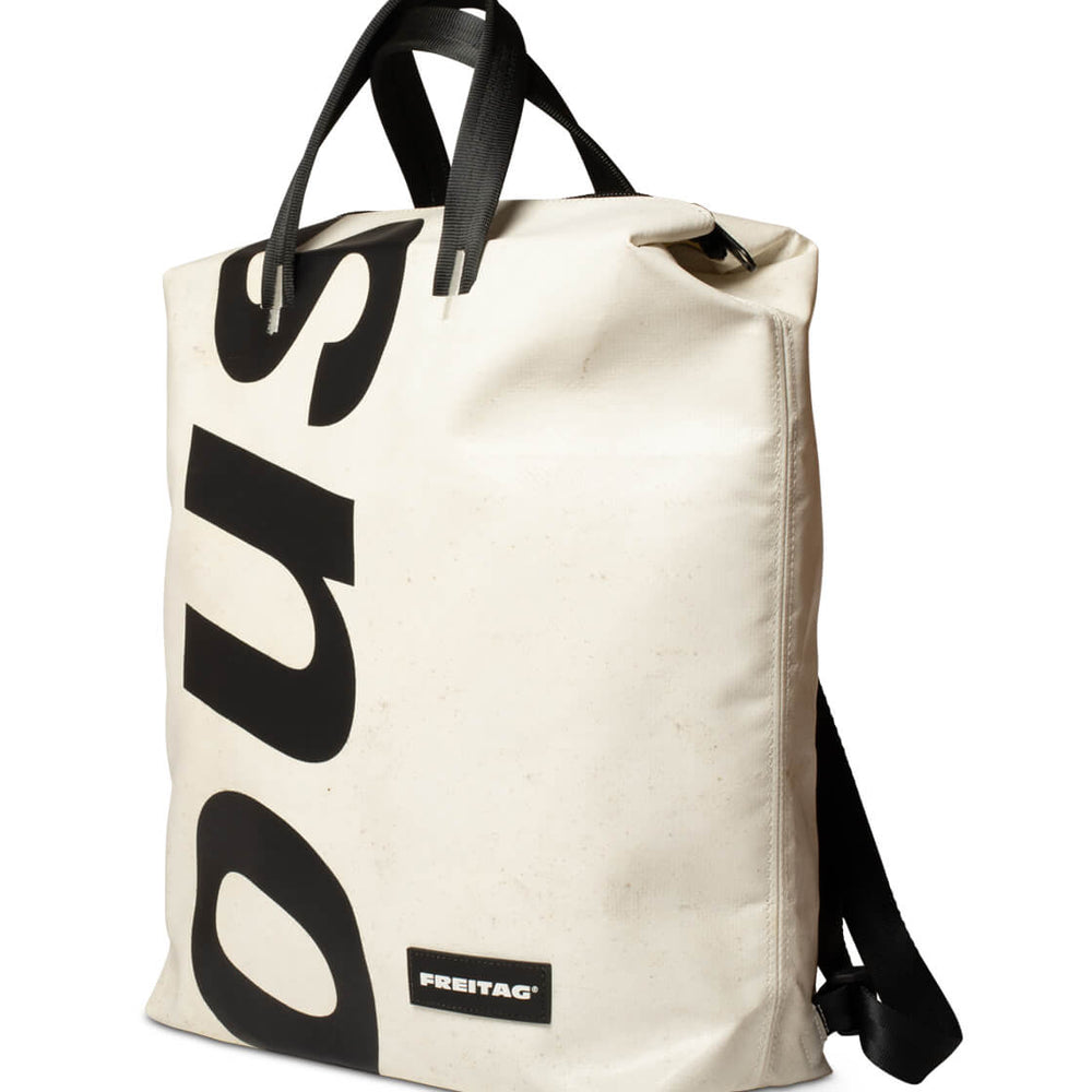 Freitag Backpack Pete white/black