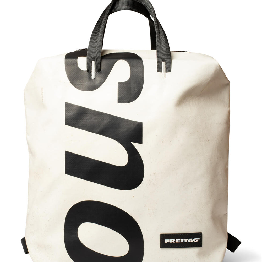 Freitag Backpack Pete white/black