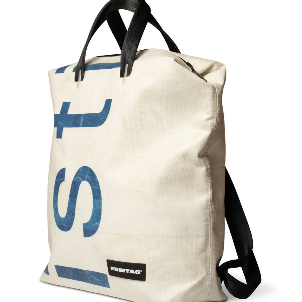 Freitag Backpack Pete white/blue