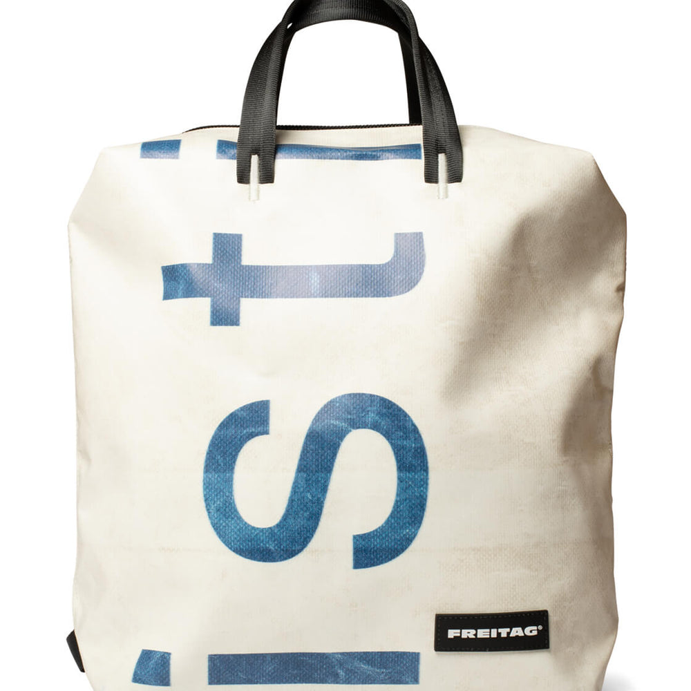 Freitag Backpack Pete white/blue