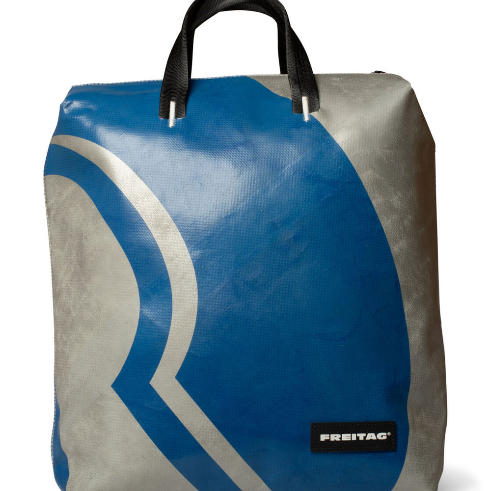 Freitag Backpack Pete silver/blue