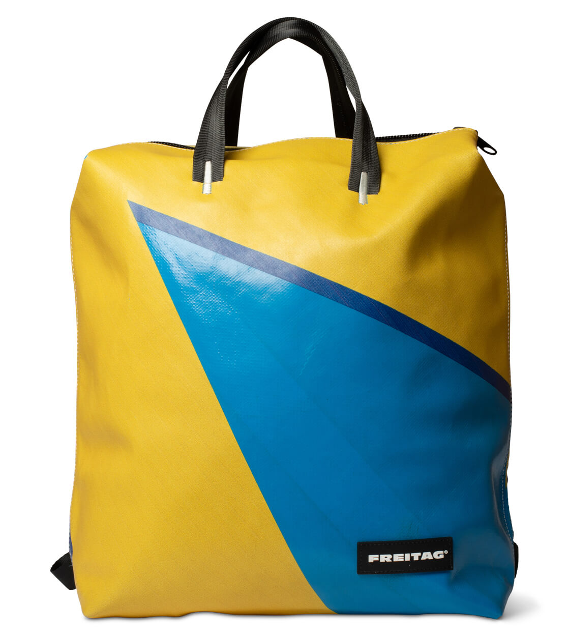 Freitag Backpack Pete yellow/blue/blue