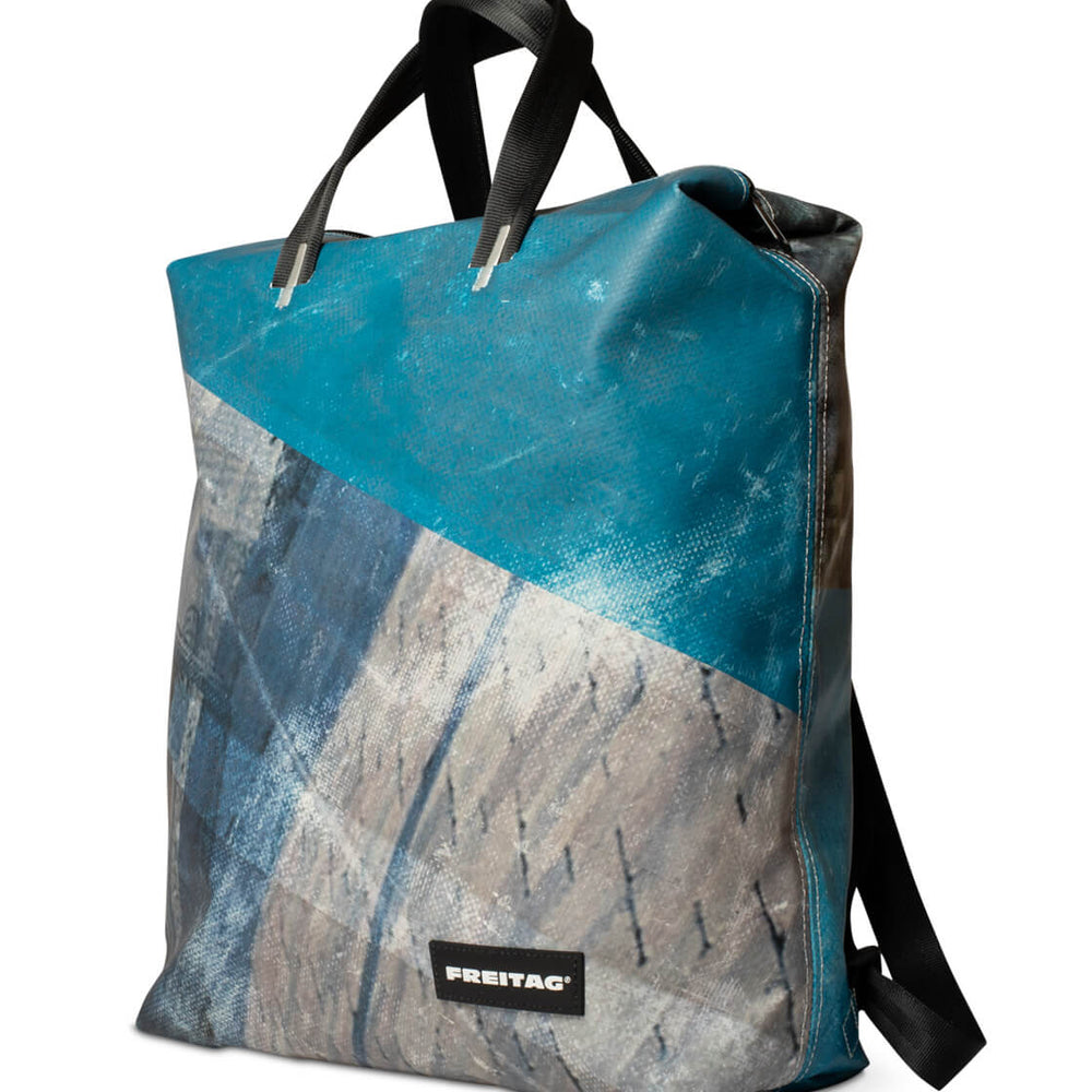 Freitag Backpack Pete blue/blue/grey