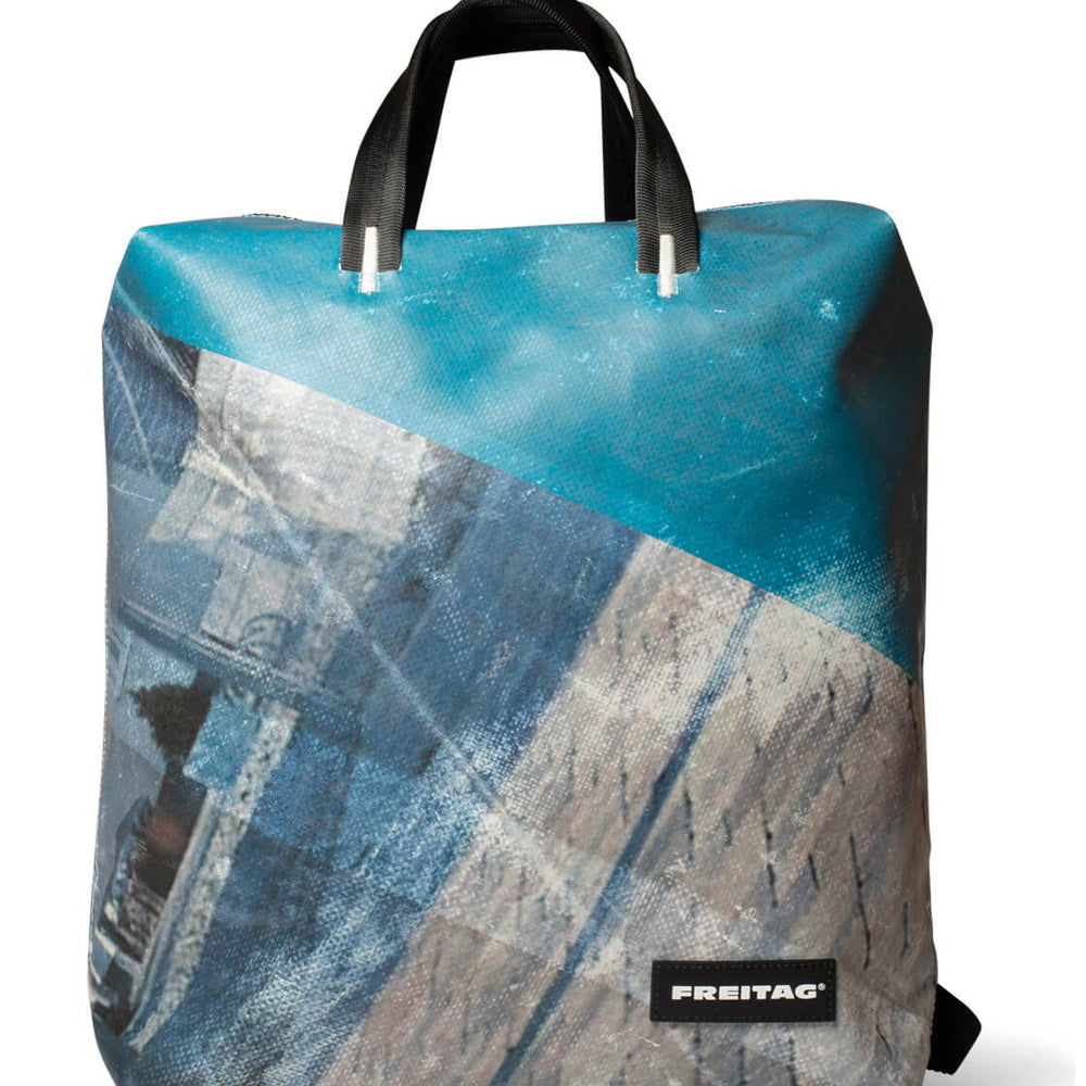 Freitag Backpack Pete blue/blue/grey