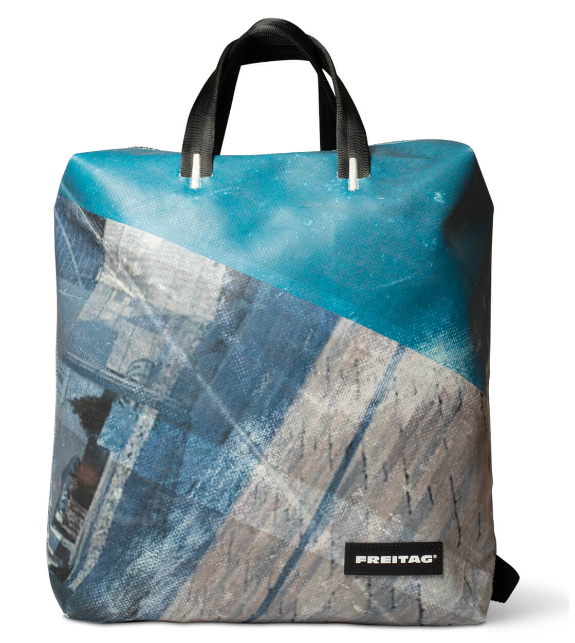 Freitag Backpack Pete blue/blue/grey