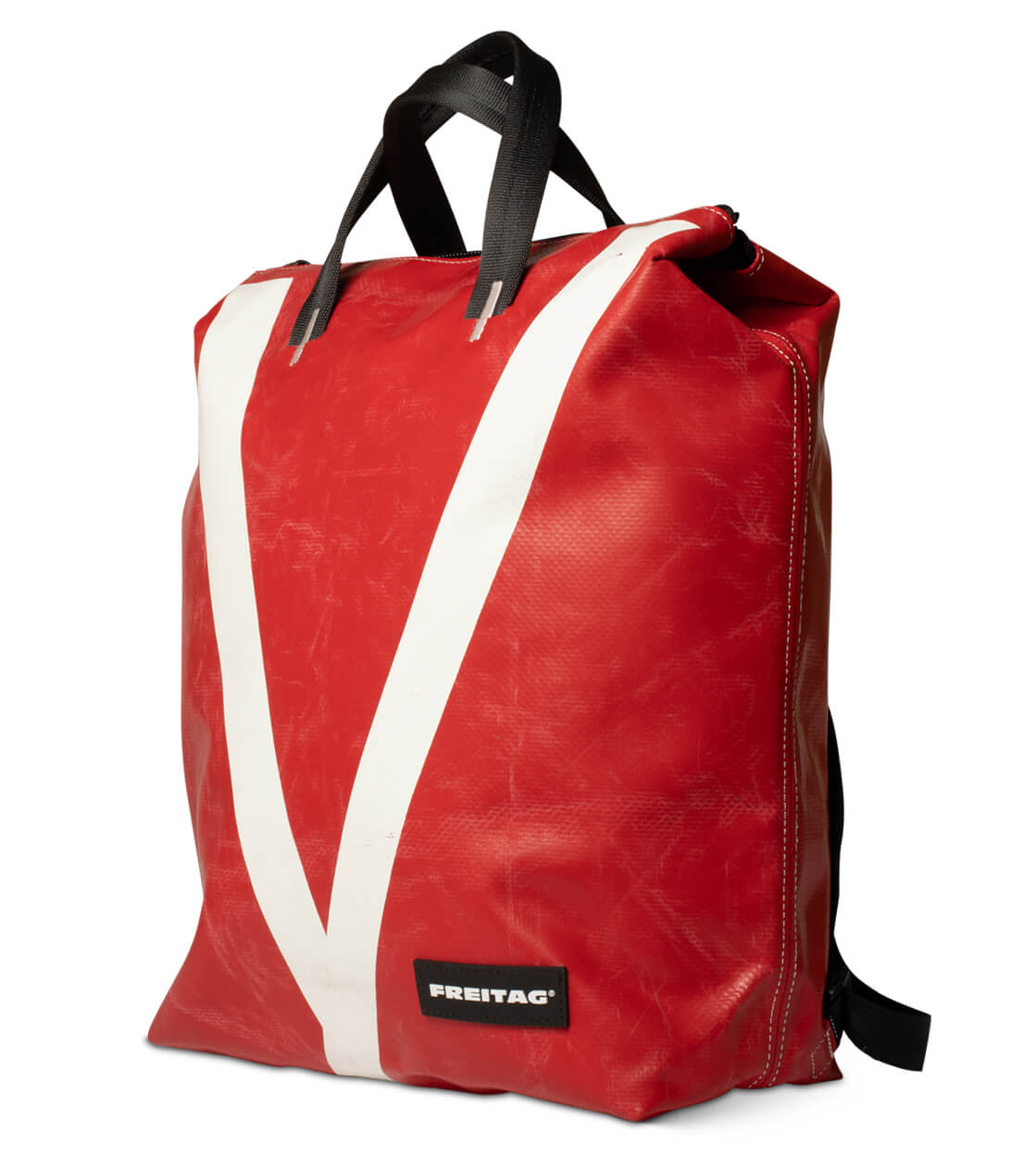 Freitag Backpack Pete red/white