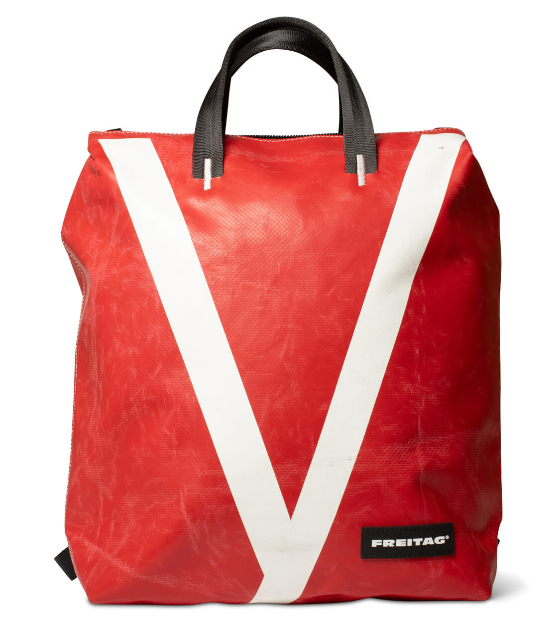 Freitag Backpack Pete red/white