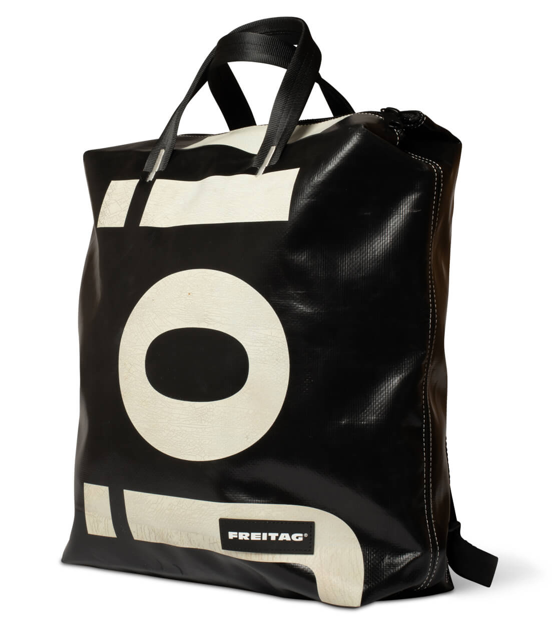 Freitag Backpack Pete black/white